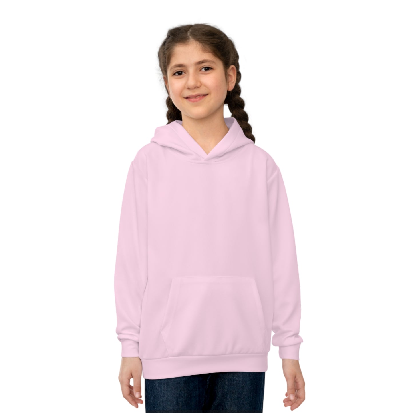 Cotton Candy Kid's Hoodie Lion Pink