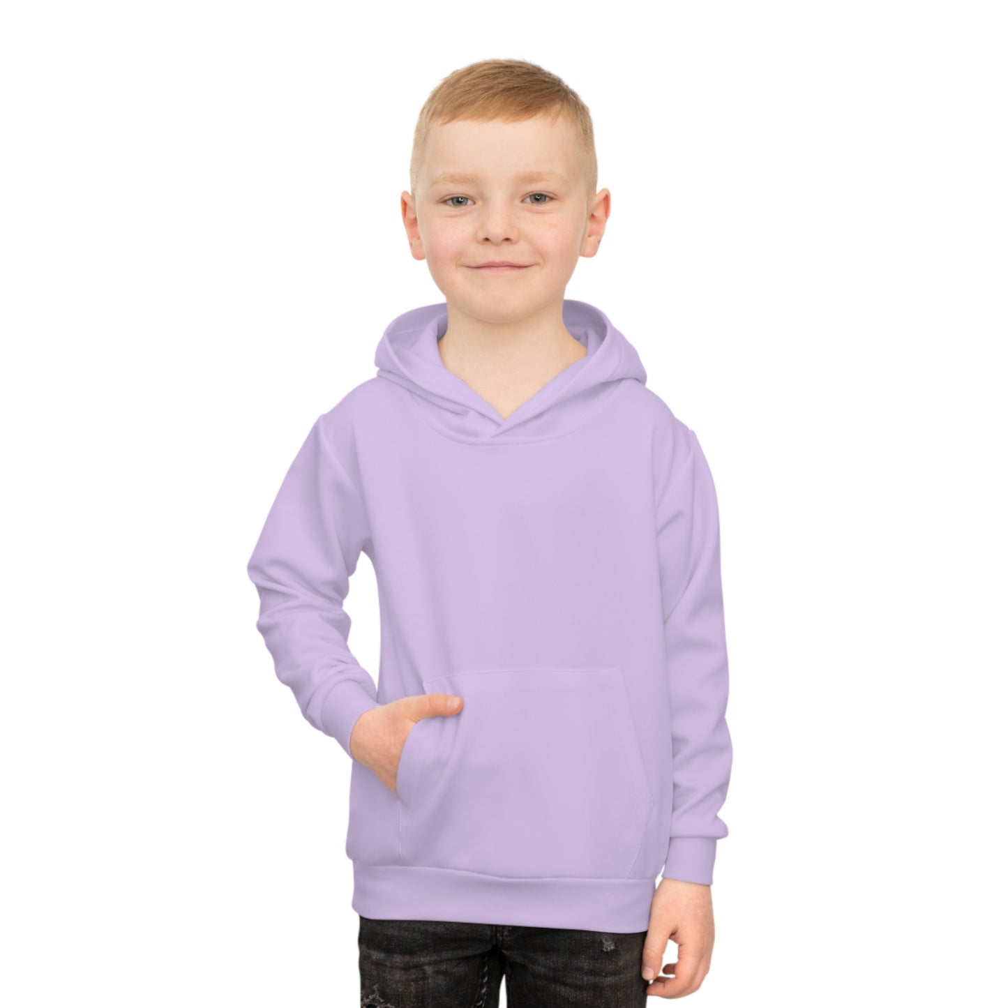 Cotton Candy Kid's Hoodie Bear Purple