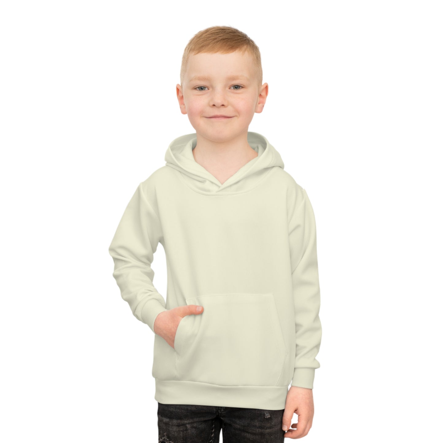 Cotton Candy Kid's Hoodie Panda Yellow