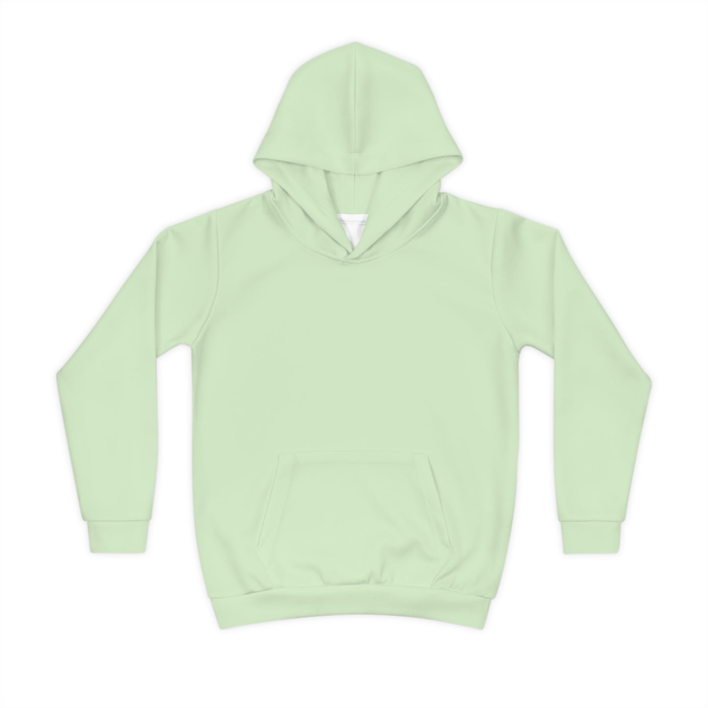 Cotton Candy Kid's Hoodie Wolf Green