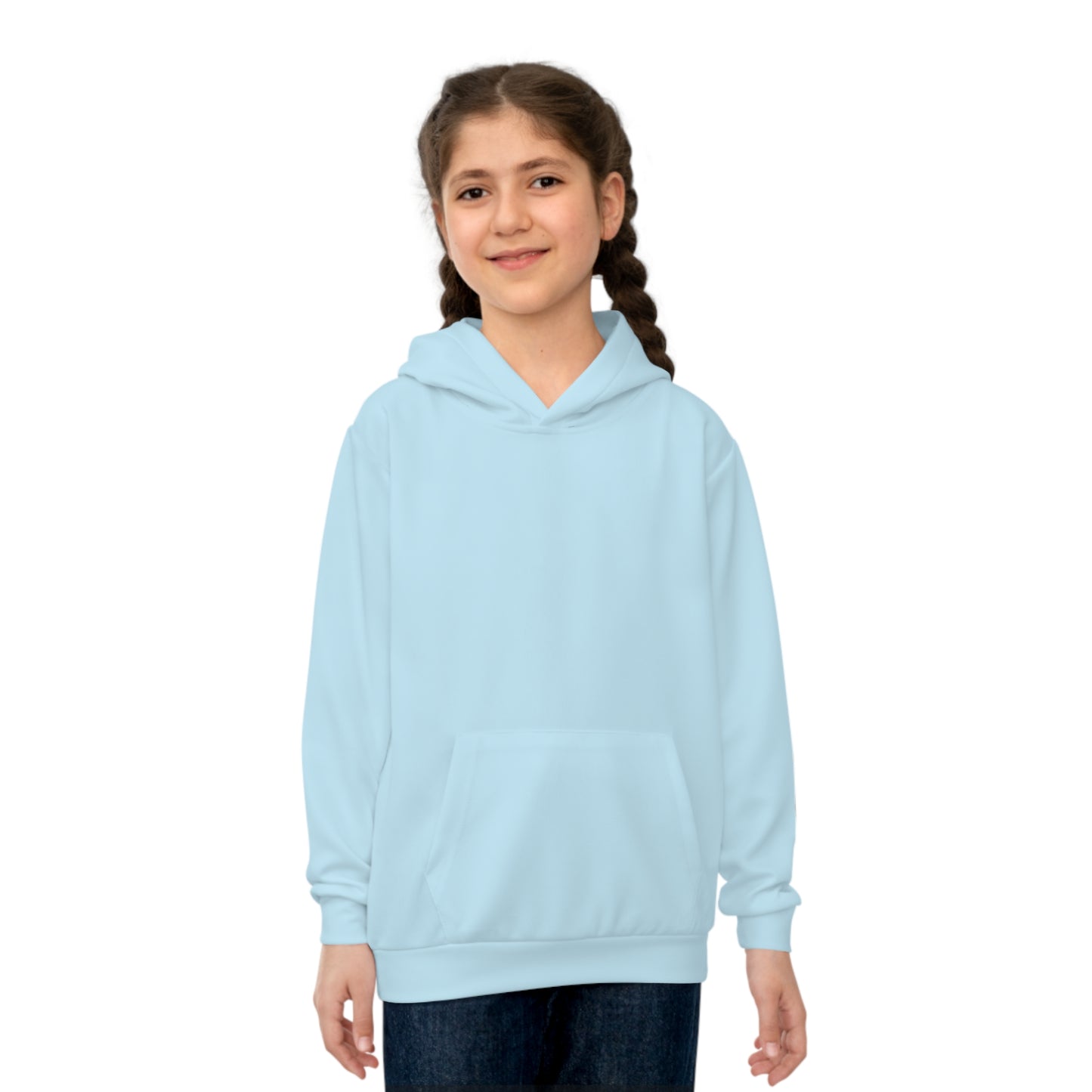 Cotton Candy Kid's Hoddie Cat Blue
