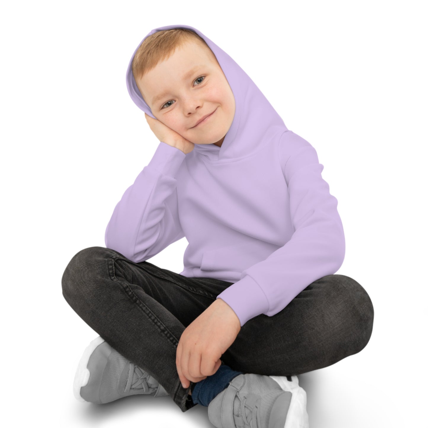 Cotton Candy Kid's Hoodie Bear Purple
