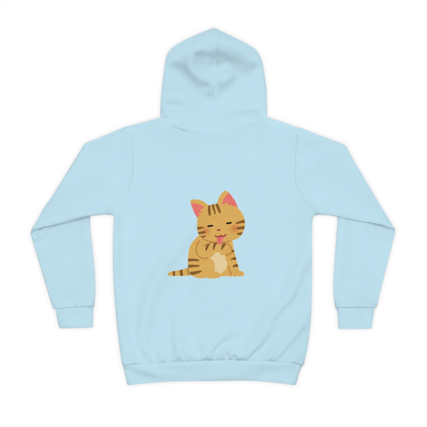 Cotton Candy Kid's Hoddie Cat Blue