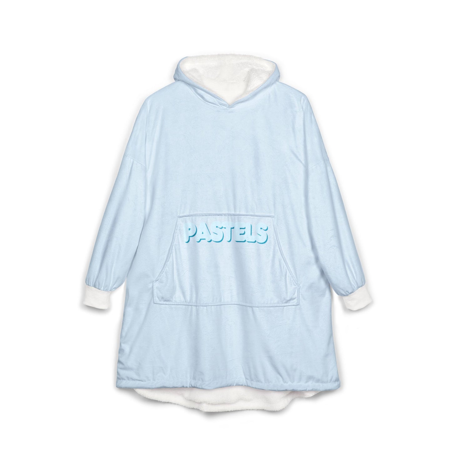 Hooded Blanket Unisex Blue