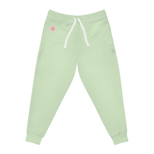 Cotton Candy Unisex Joggers Green
