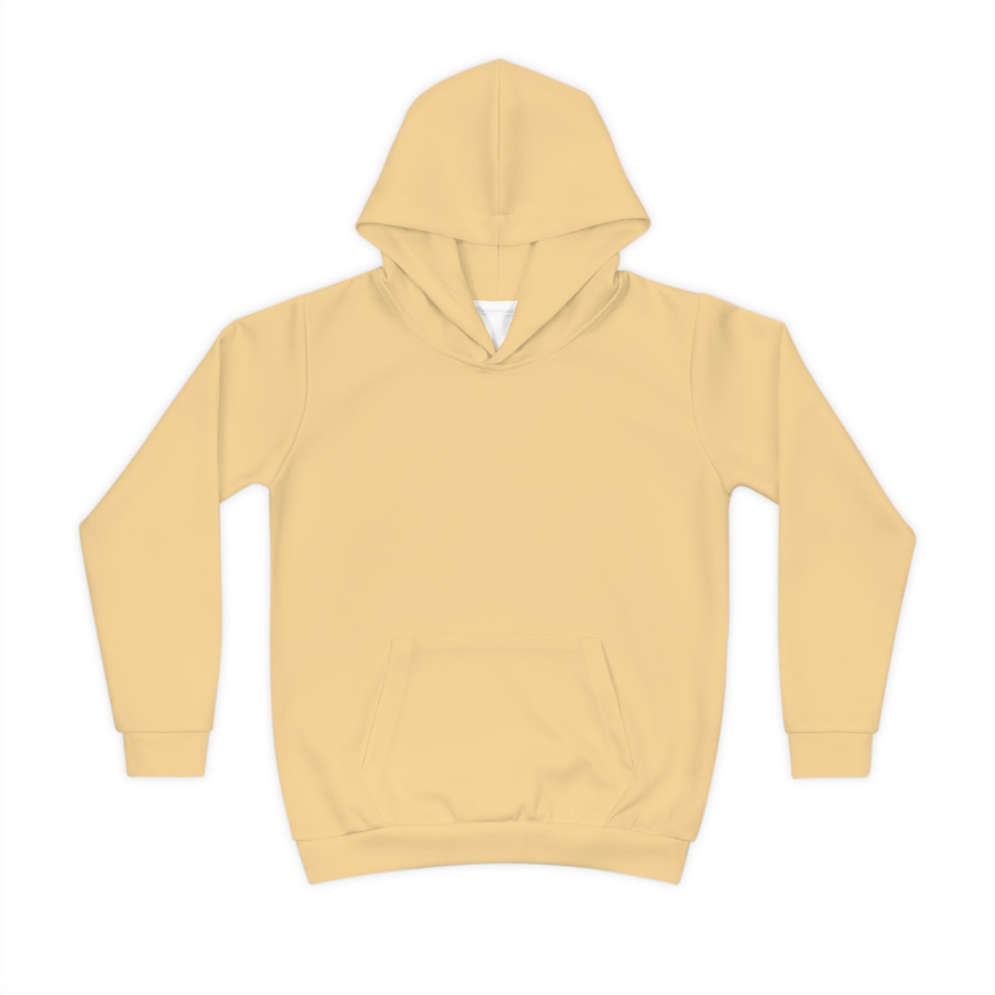 Cotton Candy Kid's Hoodie Dog Orange