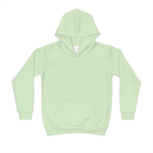 Cotton Candy Kid's Hoodie Wolf Green