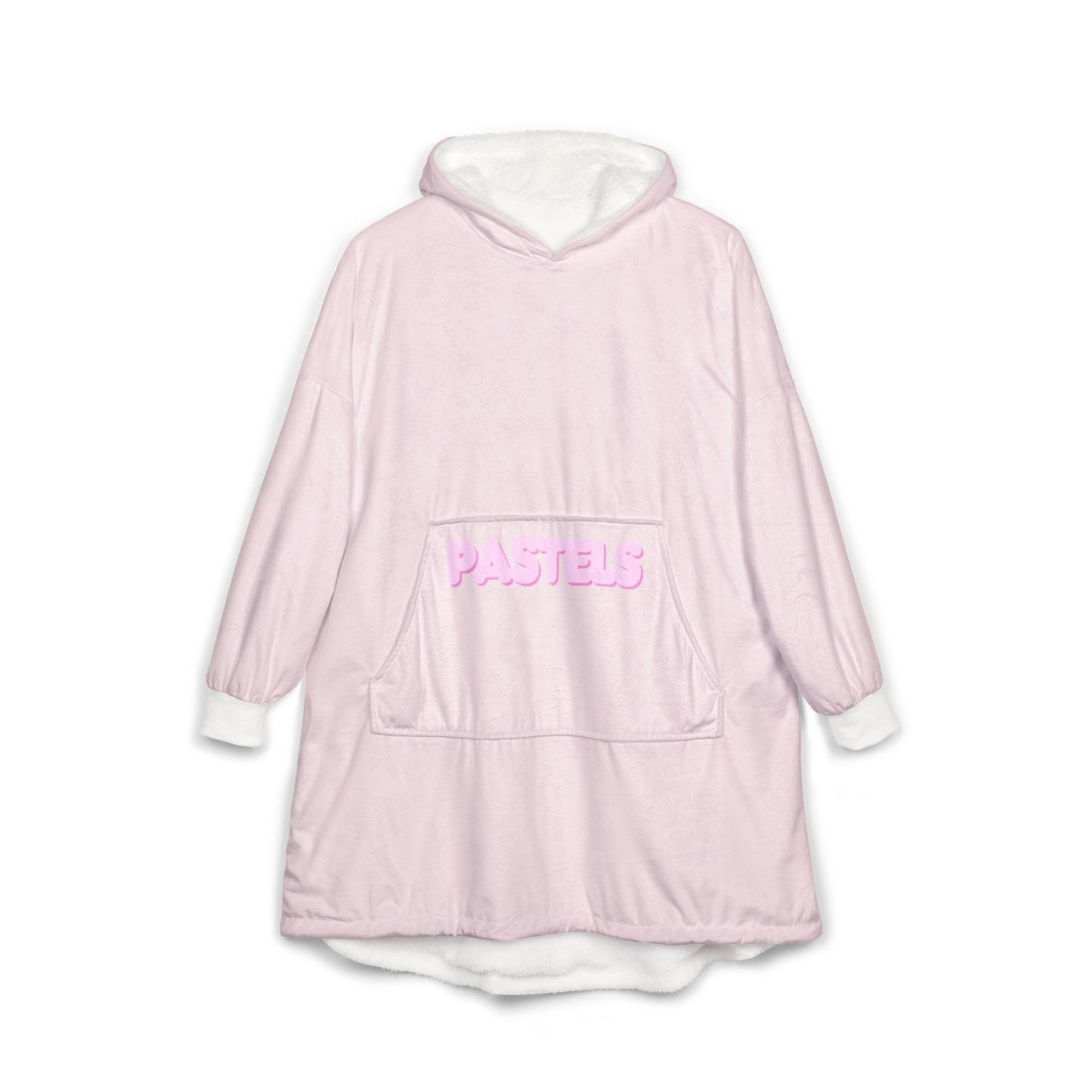 Hooded Blanket Unisex Pink