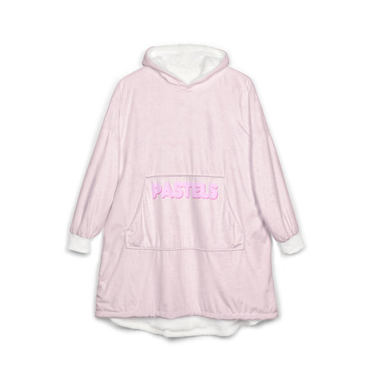 Hooded Blanket Unisex Pink
