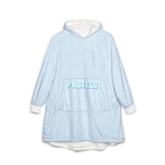 Hooded Blanket Unisex Blue